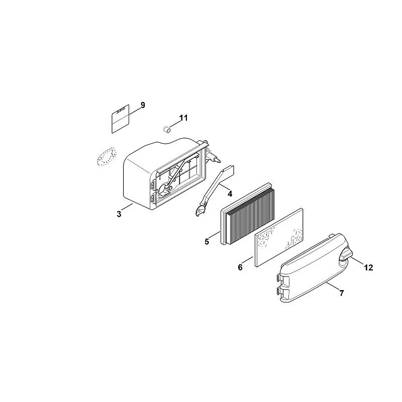 B - Filtre à air
