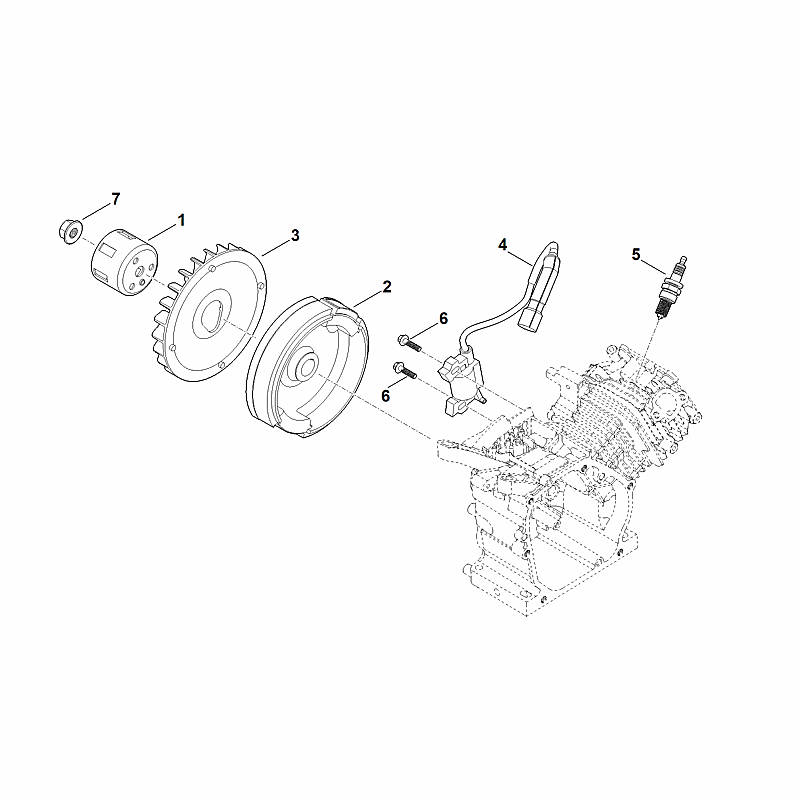 I - Système d'allumage, volant moteur