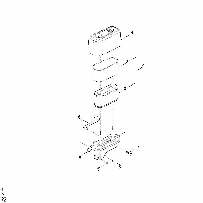 B - Filtre à air
