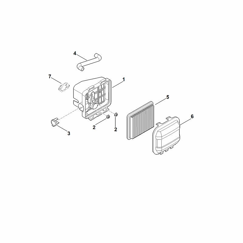 B - Filtre à air