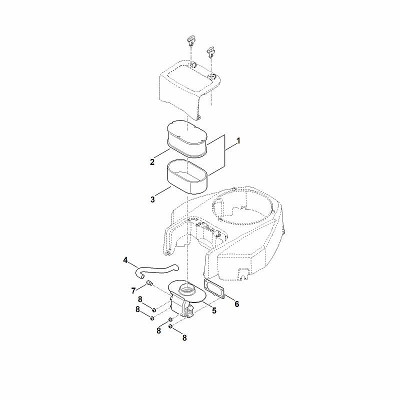 B - Filtre à air