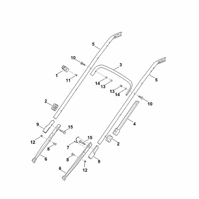 B - Guidon inférieur