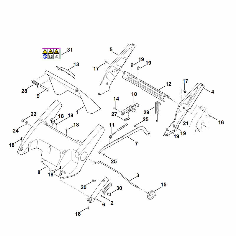 C - Chassis, Réglage de hauteur