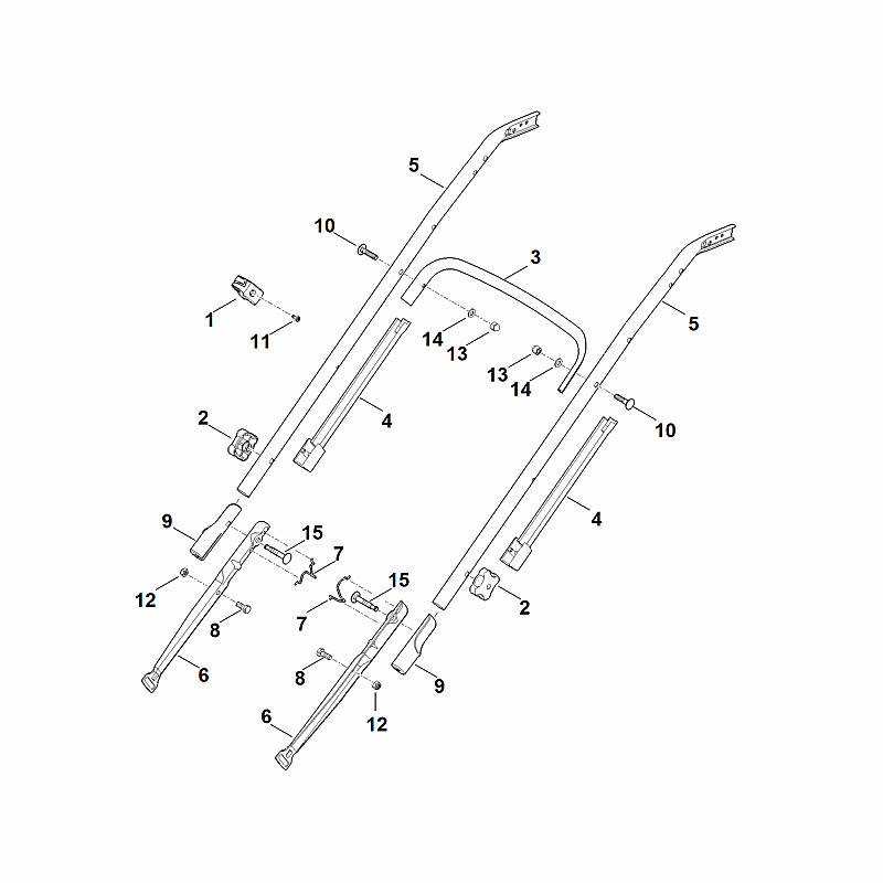 B - Guidon inférieur