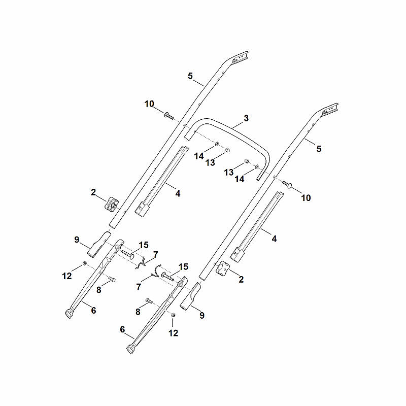 B - Guidon inférieur