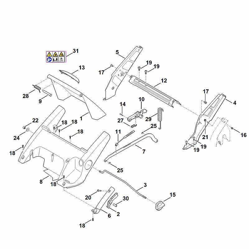 C - Chassis, Réglage de hauteur