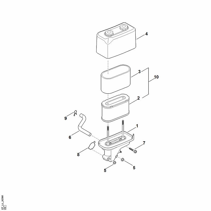 B - Filtre à air
