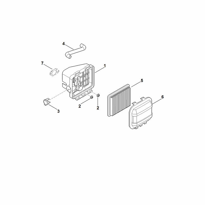 B - Filtre à air