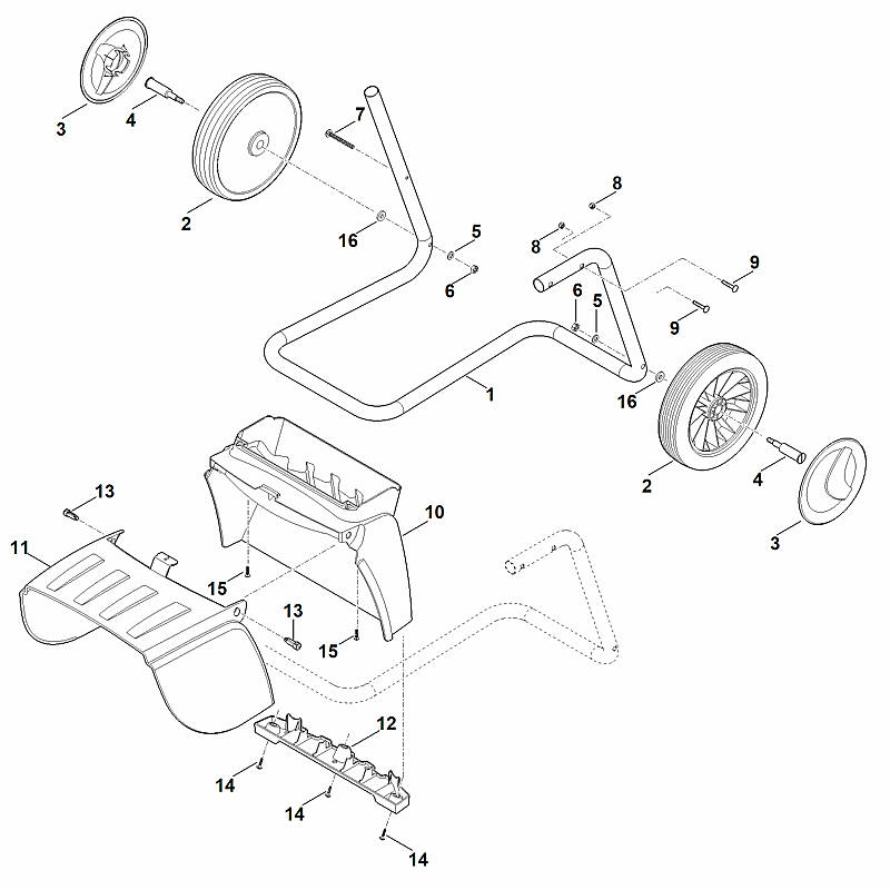 D - Support de roue
