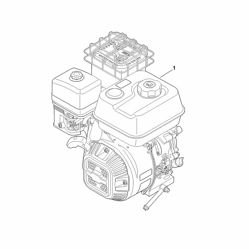 A - Moteur complet