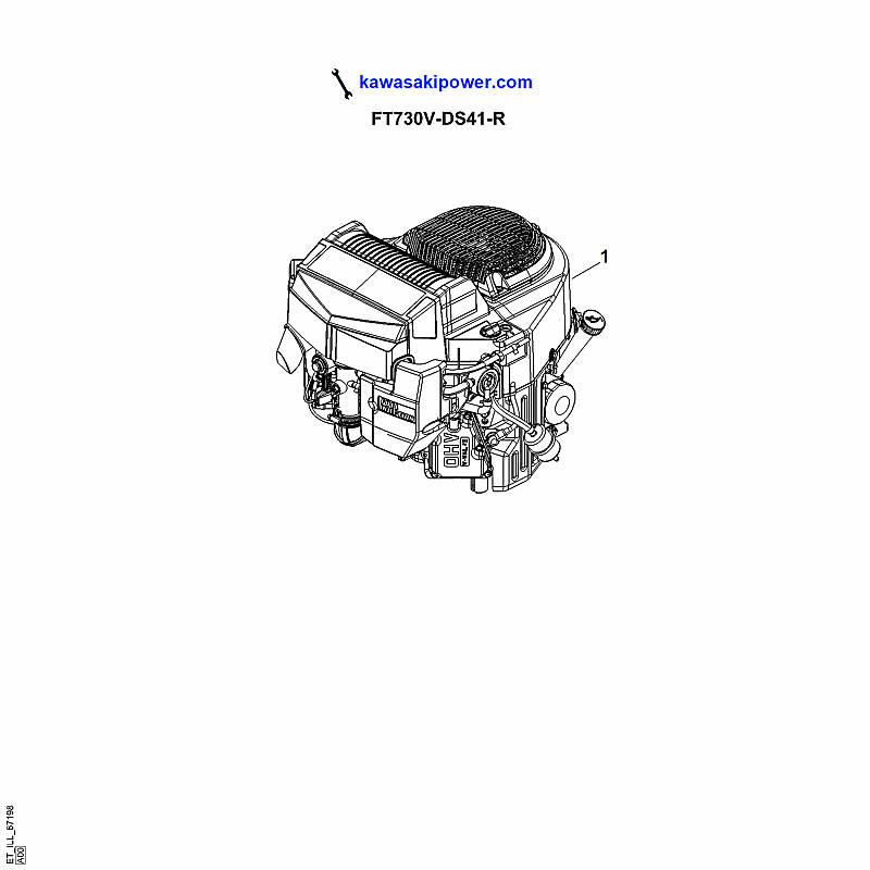A - Pièces de rechange du moteur