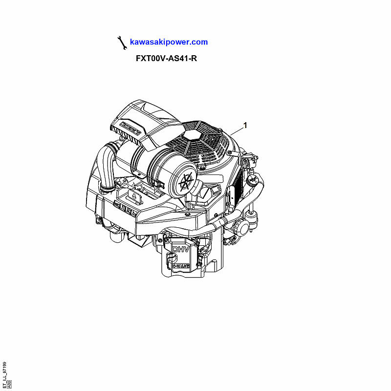 A - Pièces de rechange du moteur