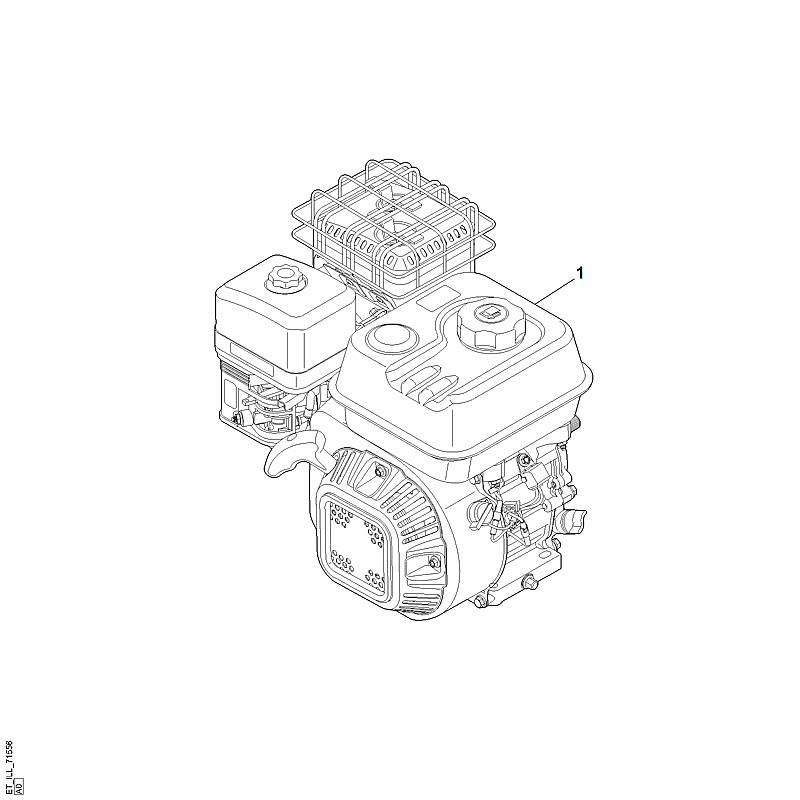 A - Moteur complet