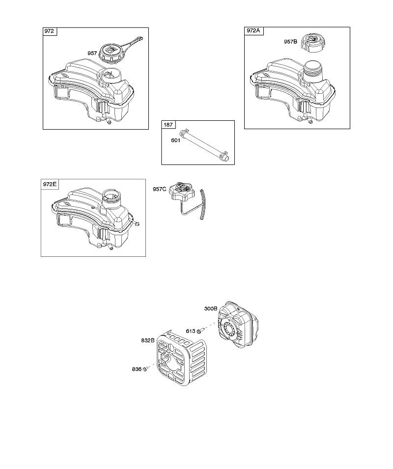 F - Système d'échappement, alimentation en carburant