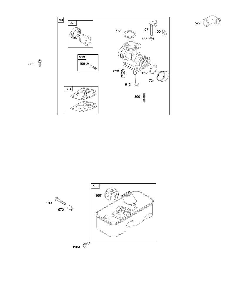 D - Carburateur, alimentation en carburant