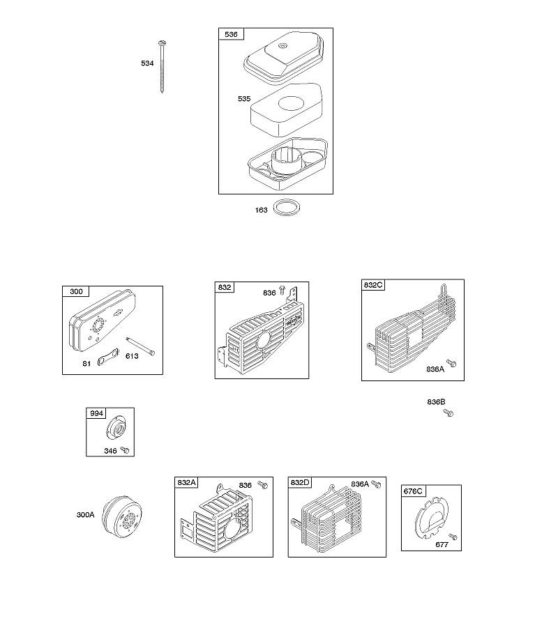 A - Filtre à air, système d'échappement