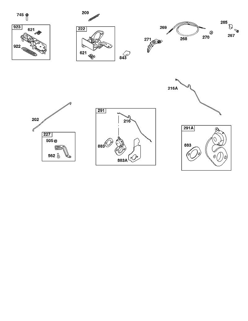 F - Commandes, ressort du régulateur, thermostat