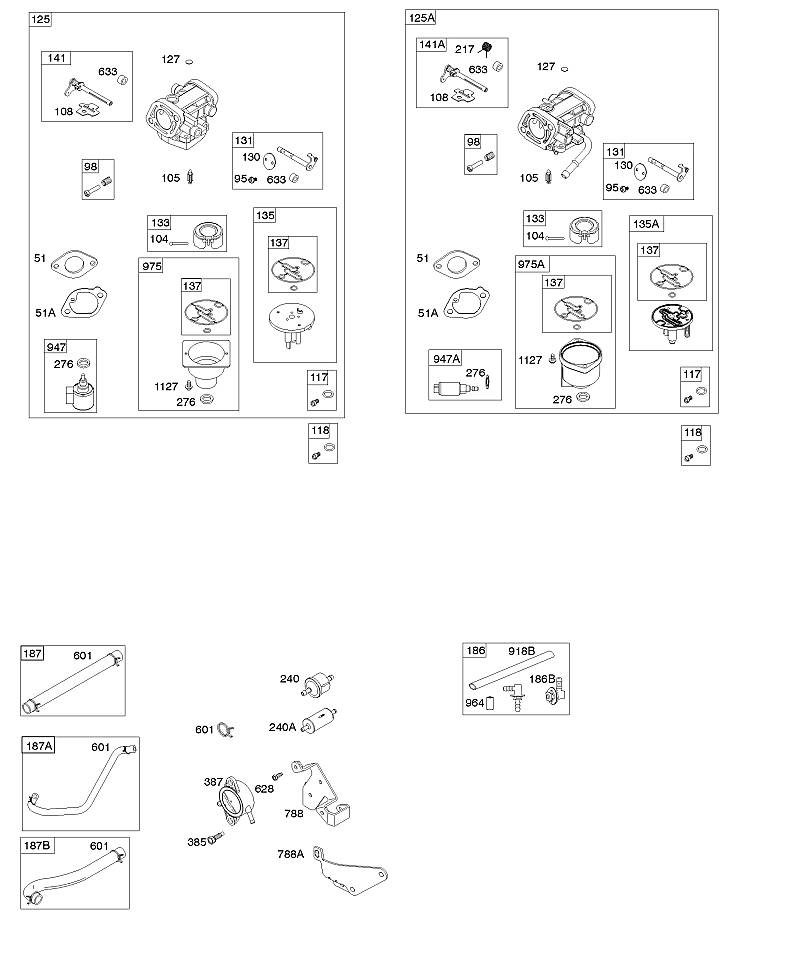 C - Carburateur, alimentation en carburant