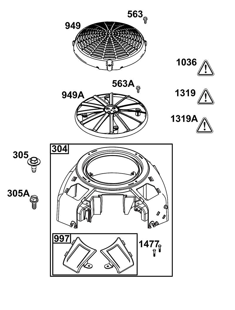 C - GROUPE BOÎTIER DE VENTILATEUR