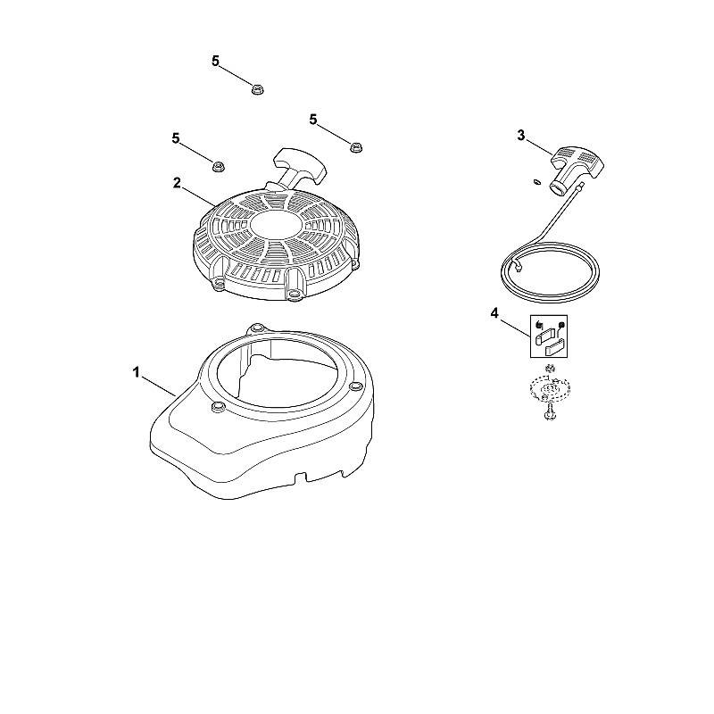 L - Couvercle de ventilateur, lanceur