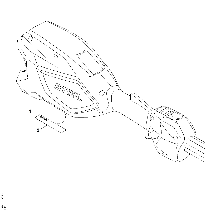 D - Numéro de machine