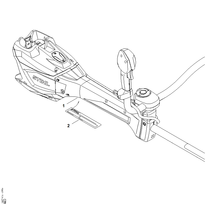 K - Numéro de machine