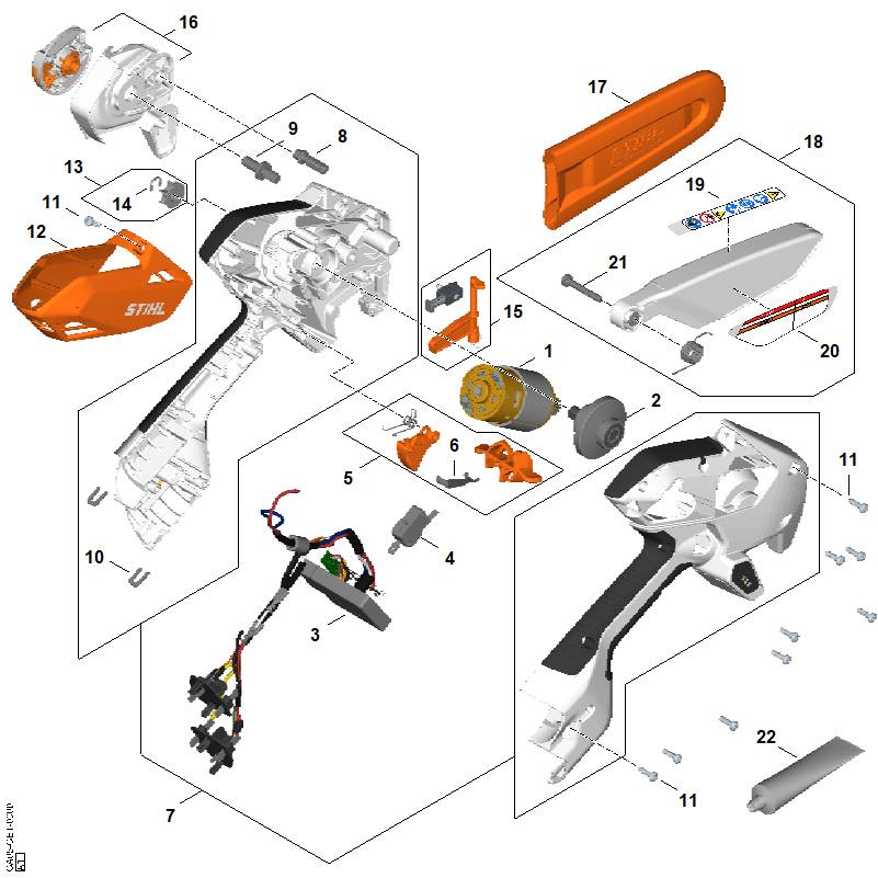 Pièces de rechange
