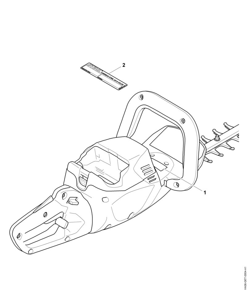 E - Numéro de machine