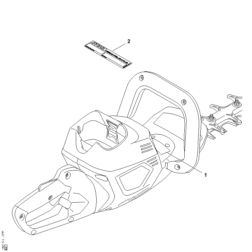 C - Numéro de machine