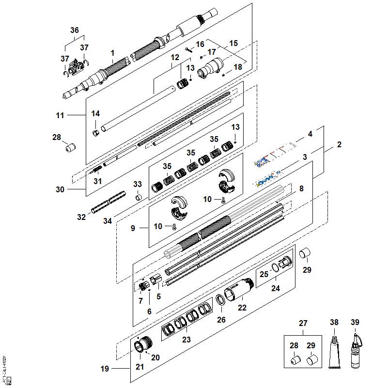D - Tube complet
