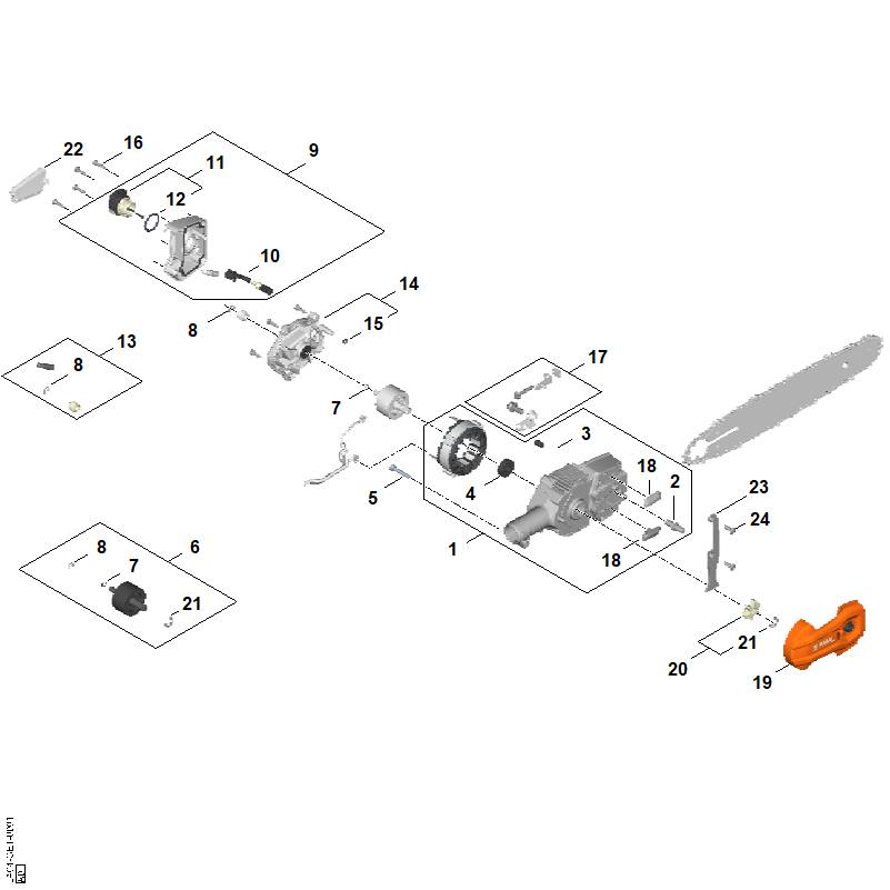 Moteur électrique, Carter moteur