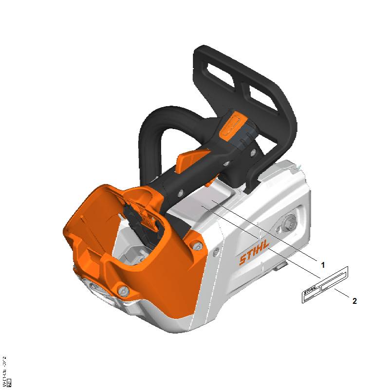 E - Numéro de machine