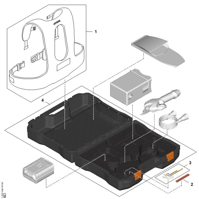 C - Harnais, Outils, Accessoires optionnels