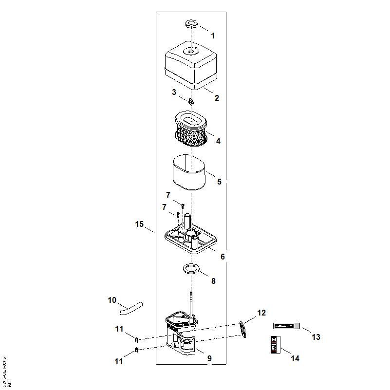 B - Filtre à air