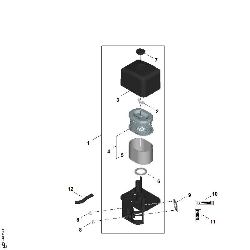 B - Filtre à air