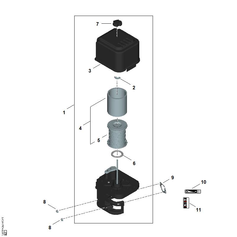B - Filtre à air