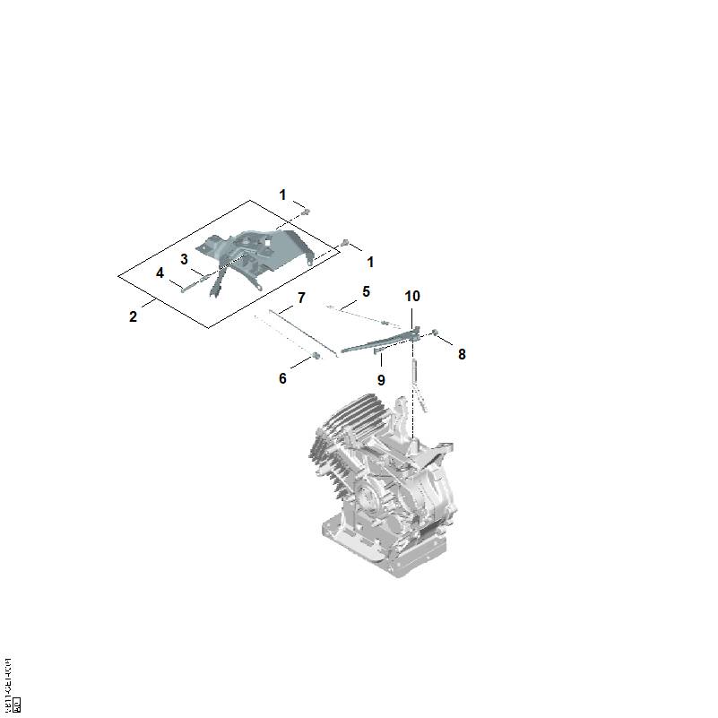 E - Tringlerie du régulateur