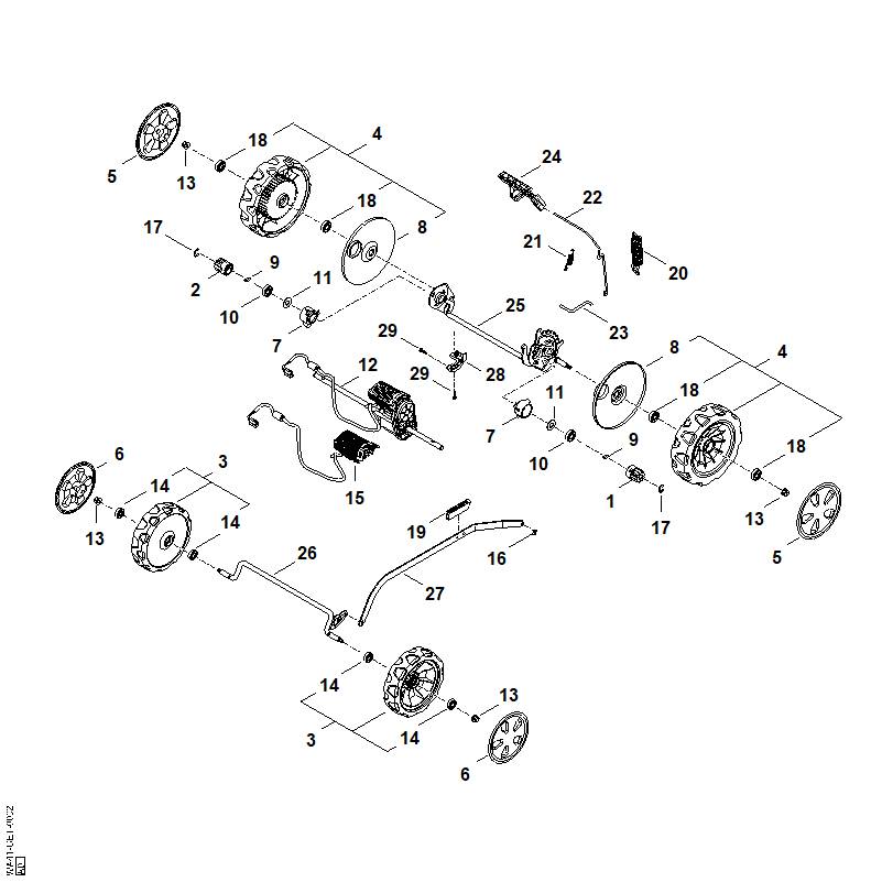 C - Entraînement, Transmission