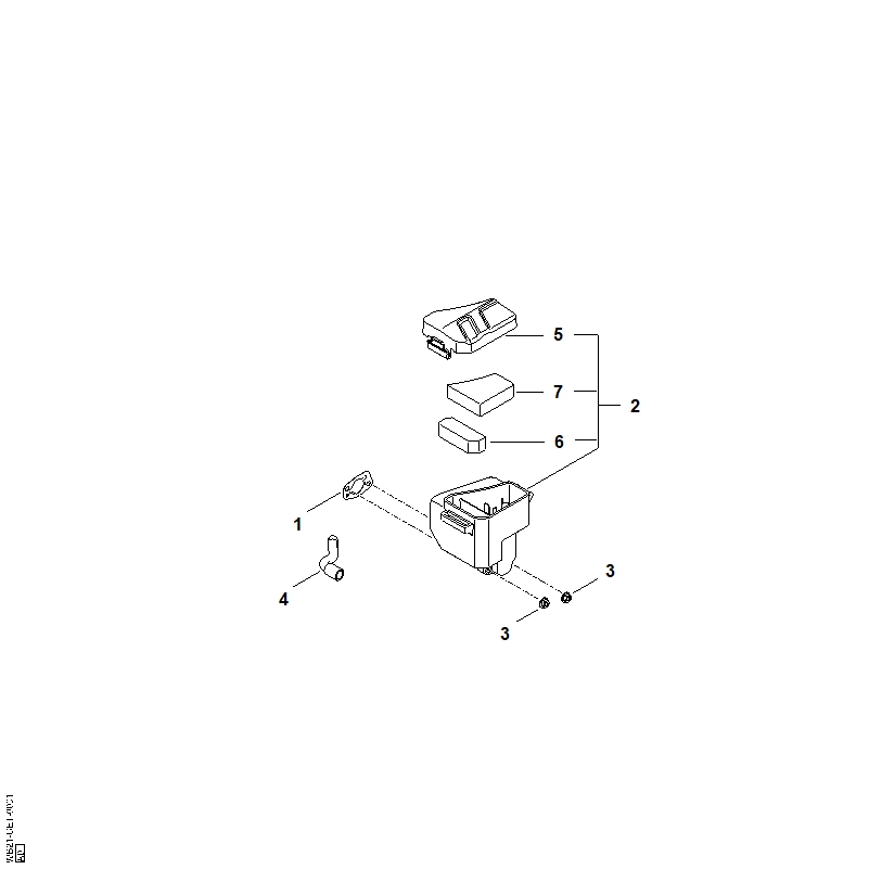B - Filtre à air