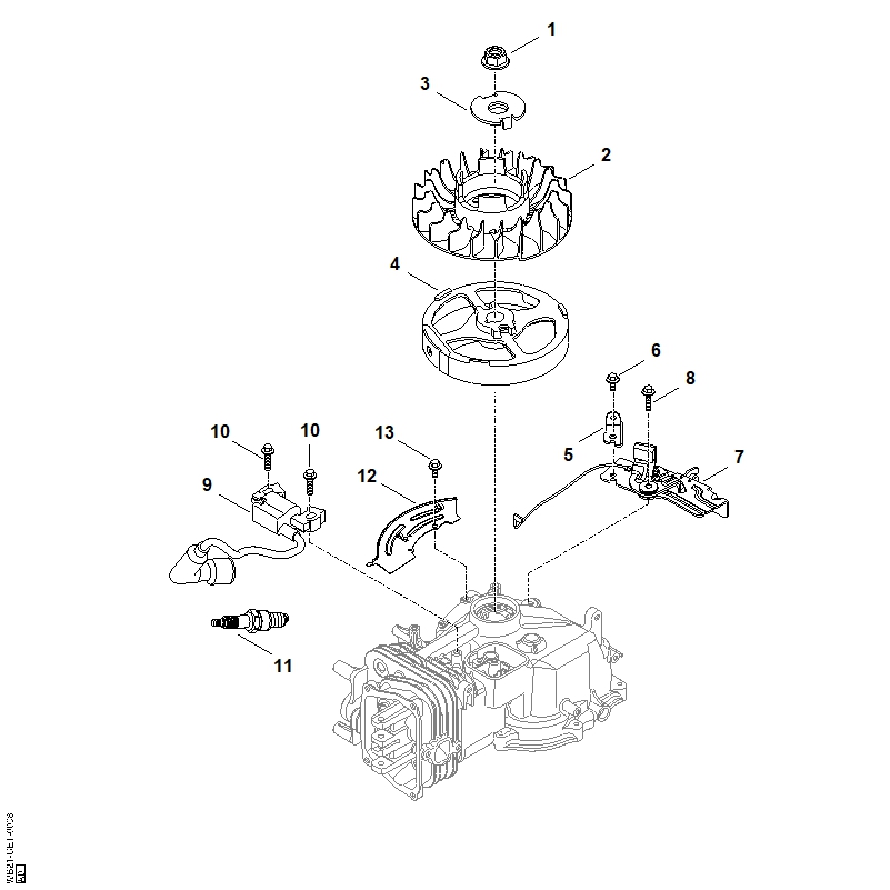 I - Système d'allumage, volant moteur